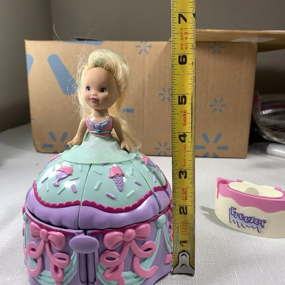 Miss Party Surprise Ice Cream Party Miniature Play Set With Doll Incomplete Toy